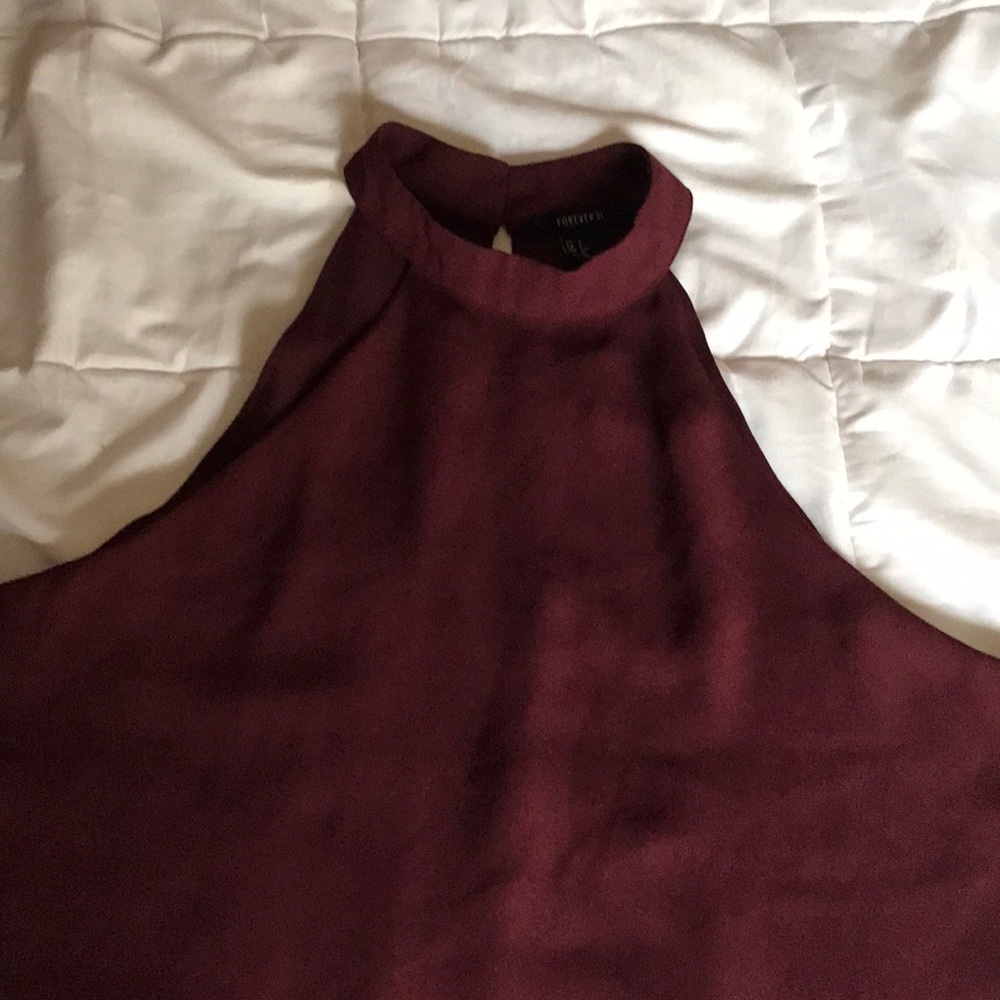 Maroon Forever 21 dress